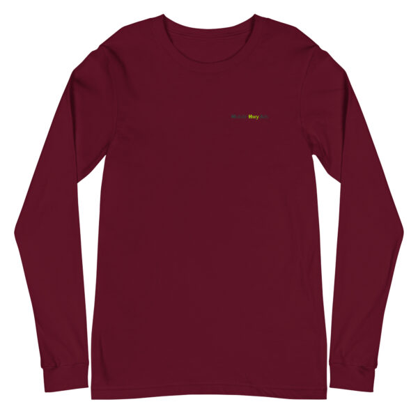 Mobile Hwy Ads(text) Unisex Long Sleeve Tee - Image 7